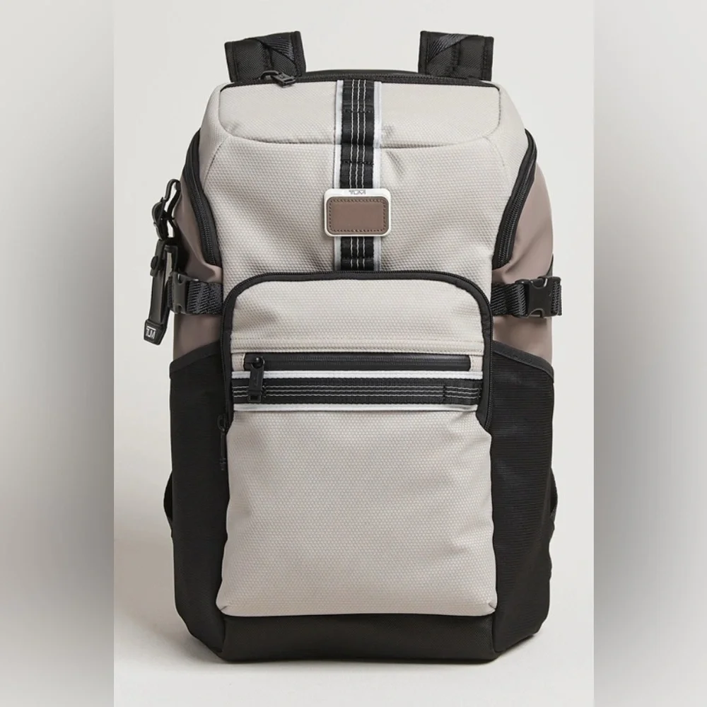 Tumi Alpha Bravo Reserve unisex Backpack Chalk